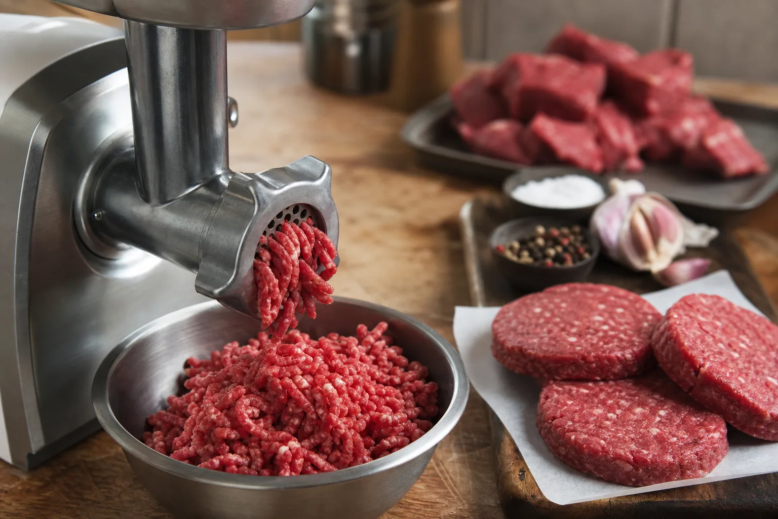 Burger & Patties: Fleischwolf-Rezepte fuer perfekte Patties