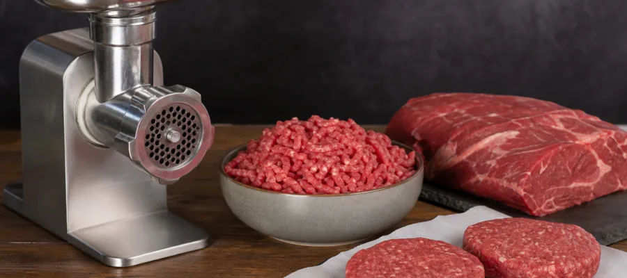 Fleischwolf-Rindburger: Klassisches Beef-Patty selber mahlen