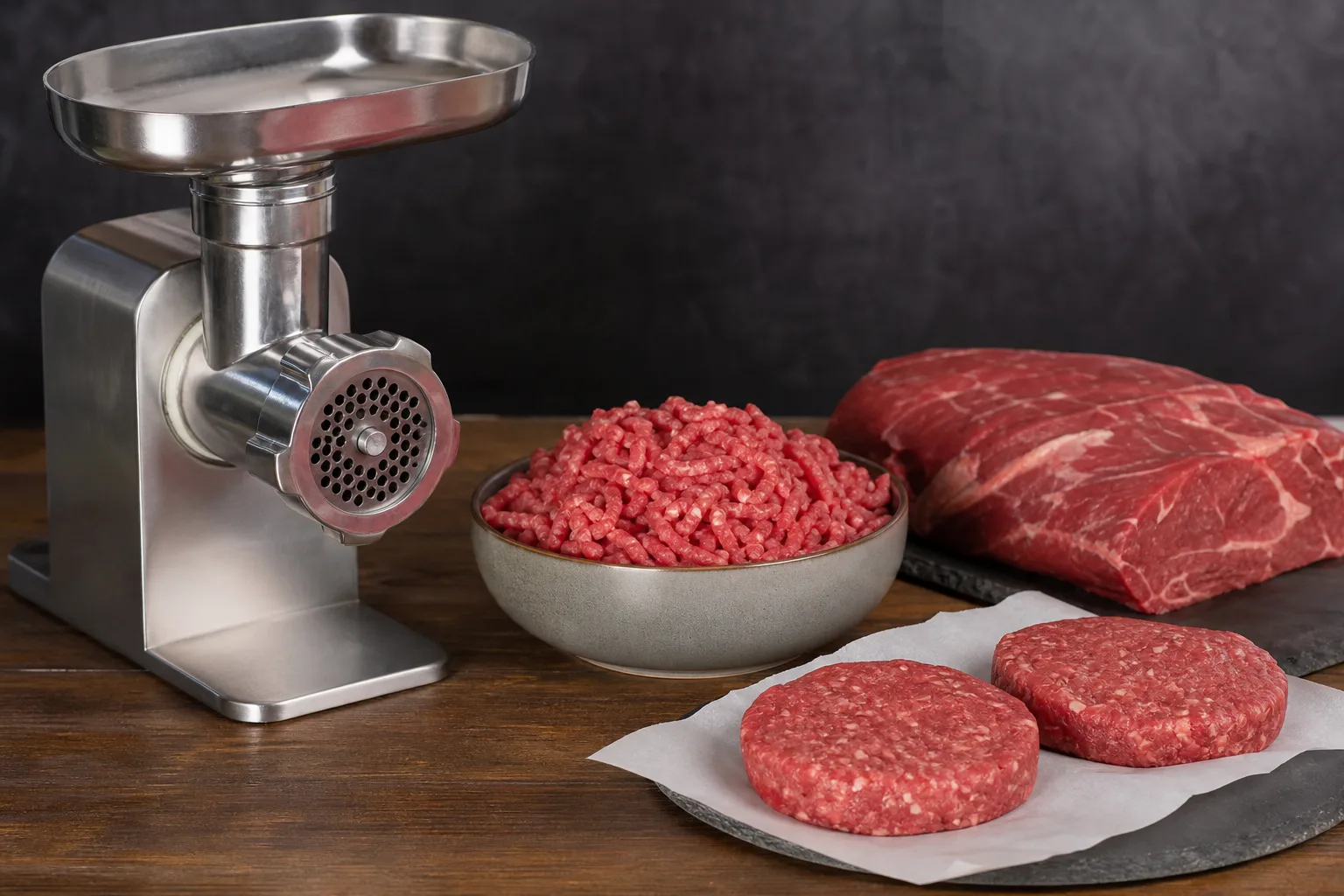 Fleischwolf-Rindburger: Klassisches Beef-Patty selber mahlen