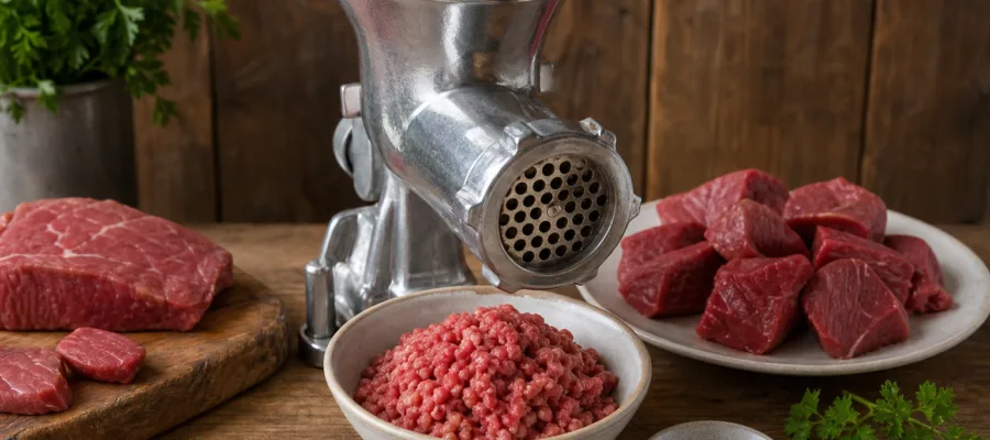 Klassische Hackfleisch-Rezepte mit dem Fleischwolf