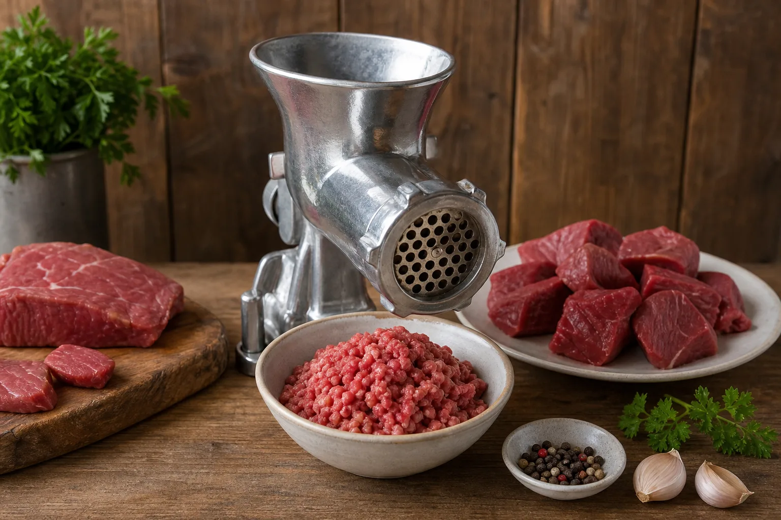 Klassische Hackfleisch-Rezepte mit dem Fleischwolf